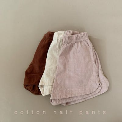 cotton half pants