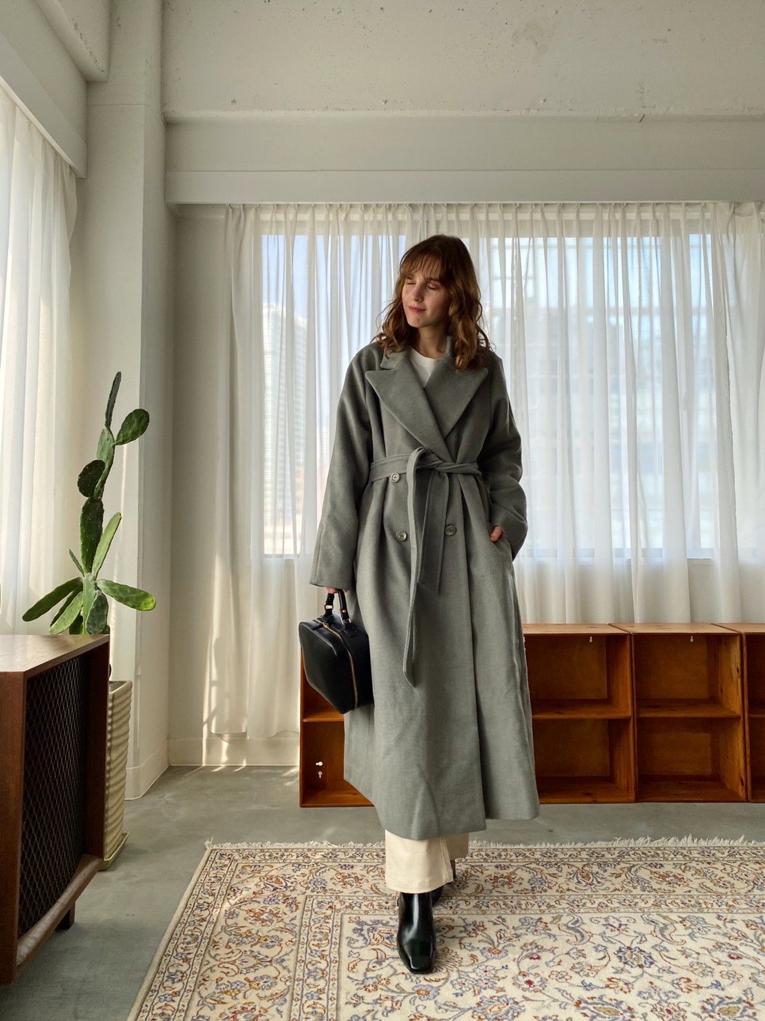 3color chester long coat(コート) | powantoluneのファッション通販 