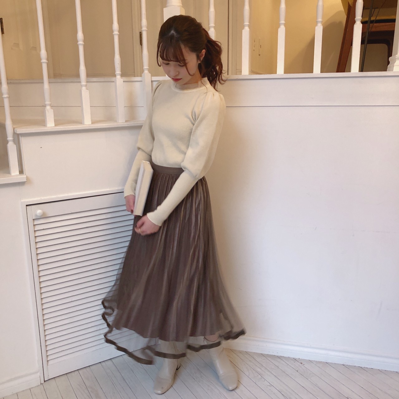 エッジチュールスカート(スカート) | mellowneonのファッション通販 