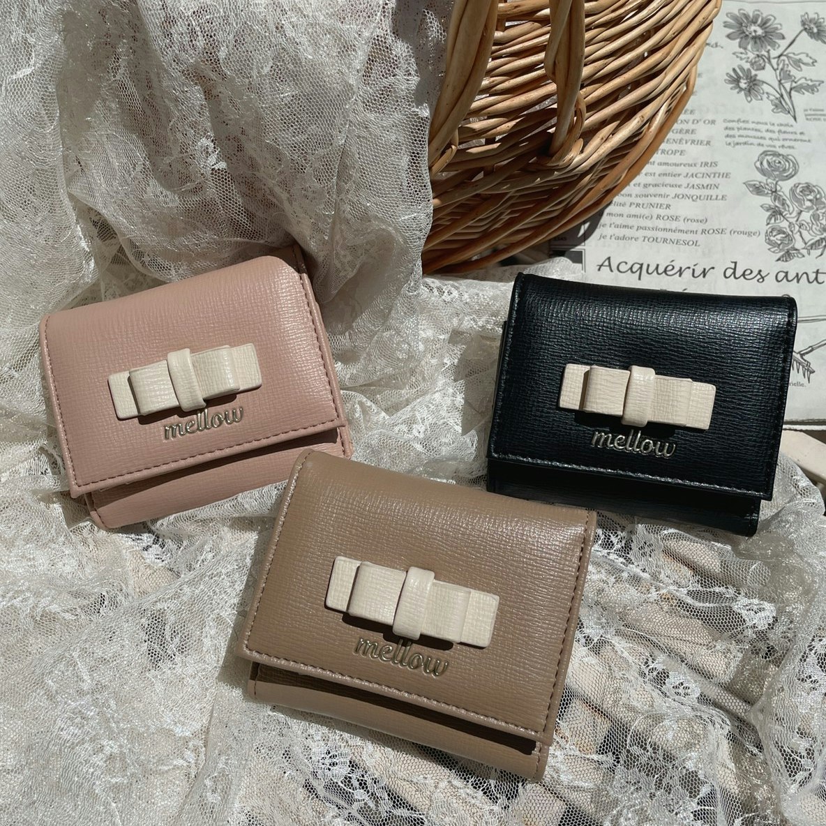 mellow's リボン財布(財布/小物) | mellowneonのファッション通販 - PATRA MARKET