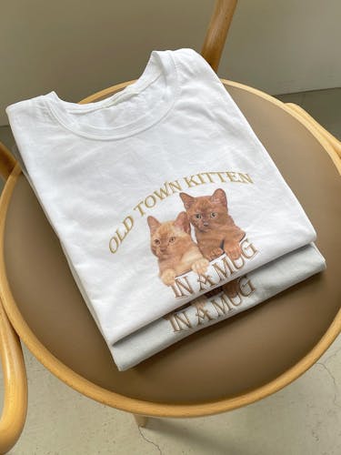 ヴィンテージ kitten Tシャツ