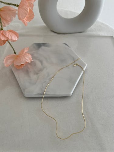 simple snake necklace