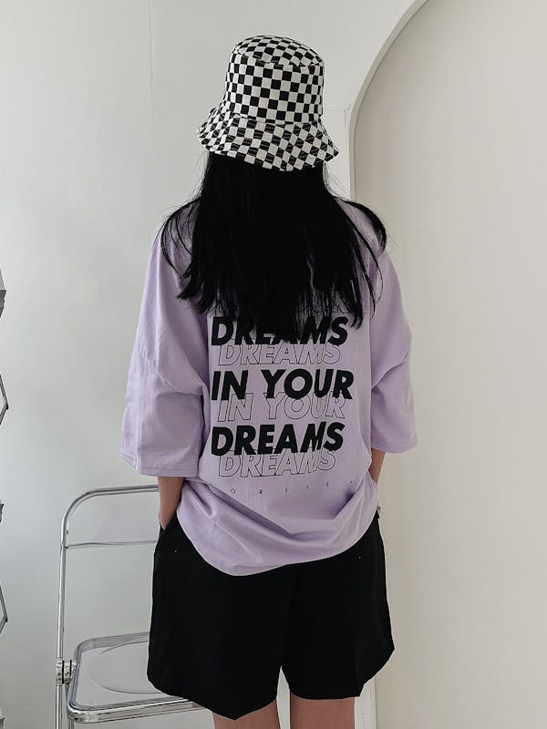 【DREAMS TEE】ビッグシルエットロゴTシャツの画像1枚目