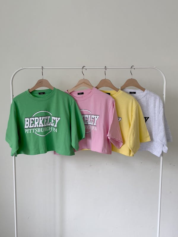 【BERKELEY TEE】ミニ丈Tシャツの画像2枚目