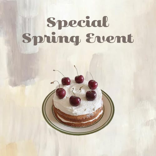 special spring event @shinjuku